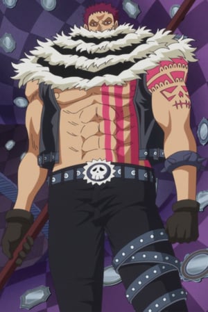 This is the Avatar Image for the Charlotte Katakuri (One Piece) AI Voice and Text to Speech Generator